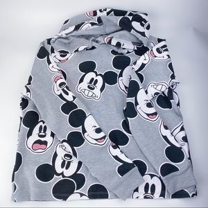 Disney Mickey Mouse cute Fleece Hoodie sweat Top